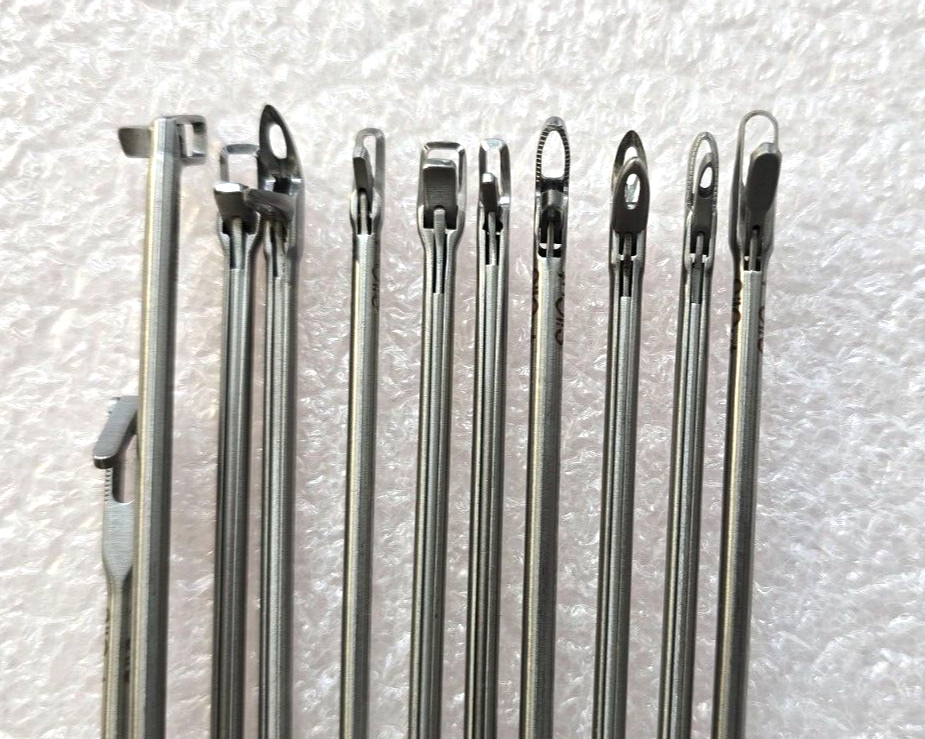 Karl Storz SilCut Punches Instruments GERMANY Set of 11 with Tray