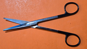 Jarit 102-112 Surgical Supercut Mayo Scissors 7" Curved Blades