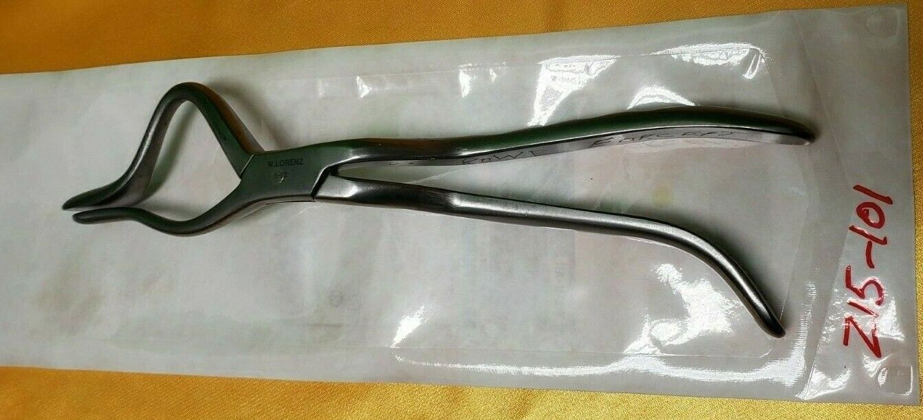 W. LORENZ 02-5327 Surgical Disimpaction Forceps 8 3/4" Child