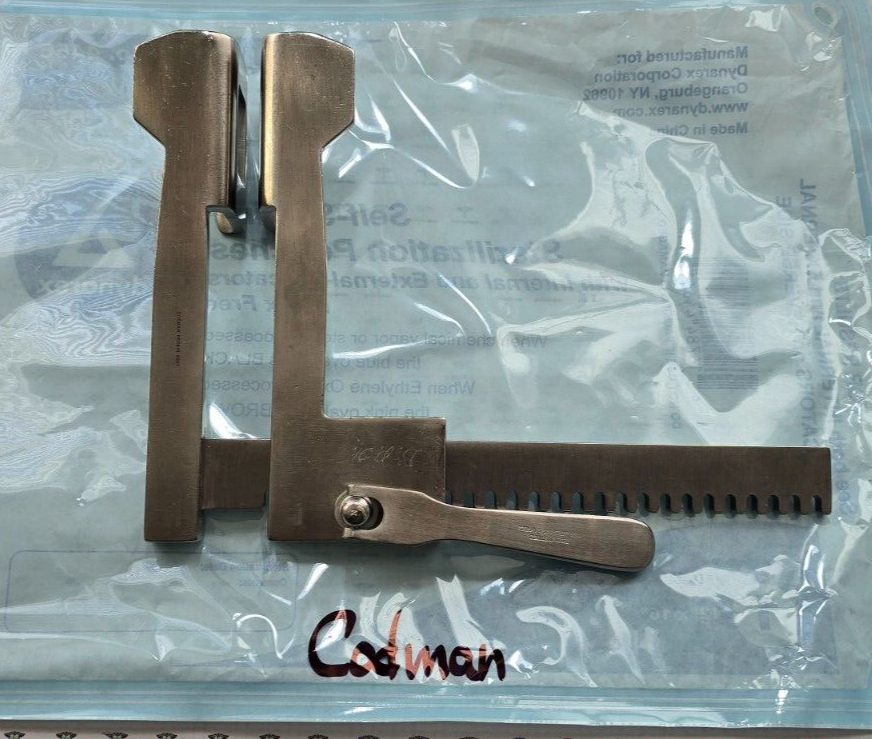 Codman Surgical Finochietto Rib Spreader Retractor Adult 9.5" Spread