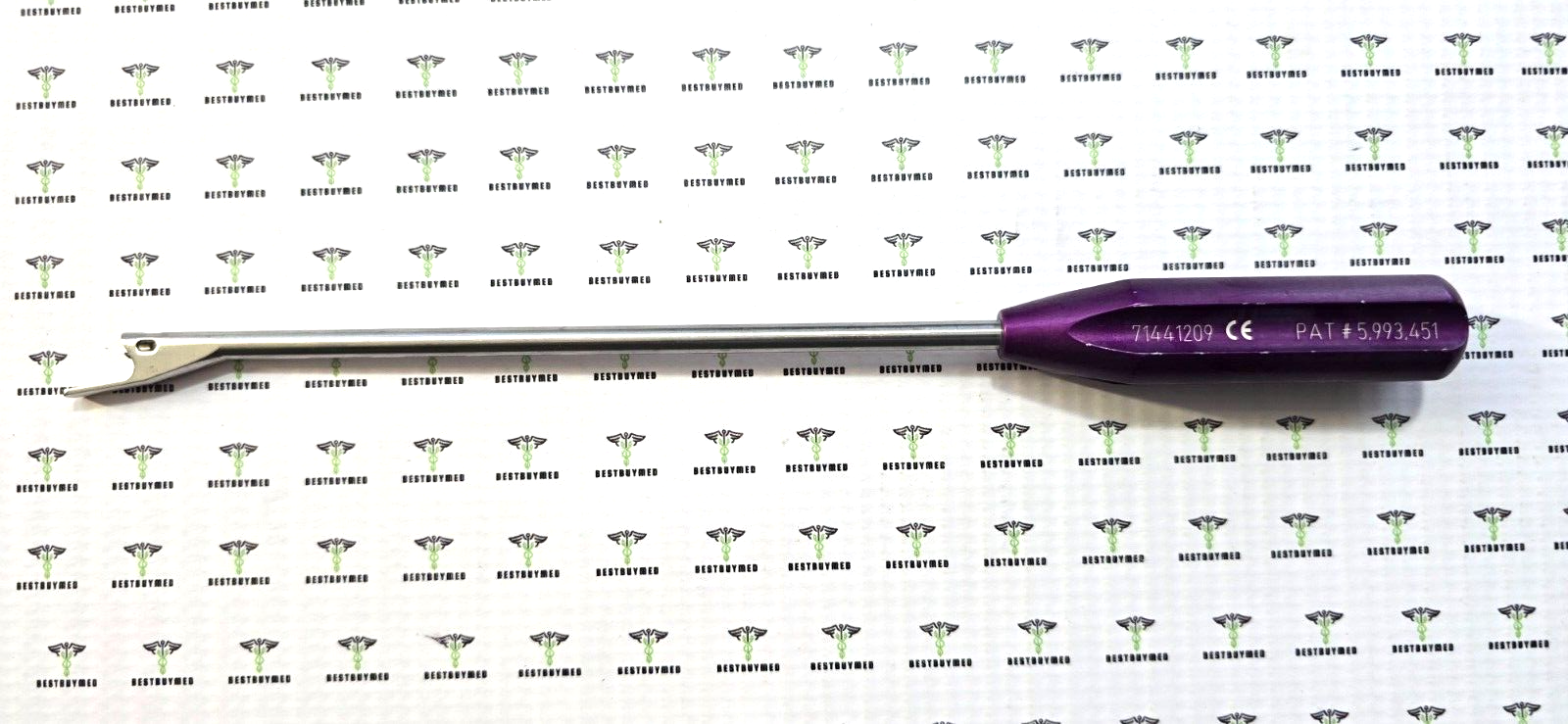 Arthrex Surgical Reusable 3mm OFFSET Instrument Purple handle  REF: AR-5600/ 02