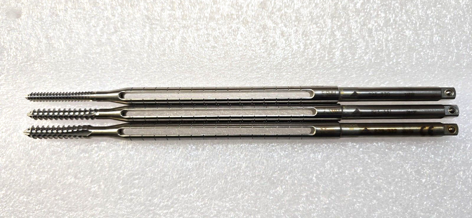 Medtronic Sofamor Danek Orthopedic Tap 5.5mm, 6.5mm, 7.5mm Set of 3