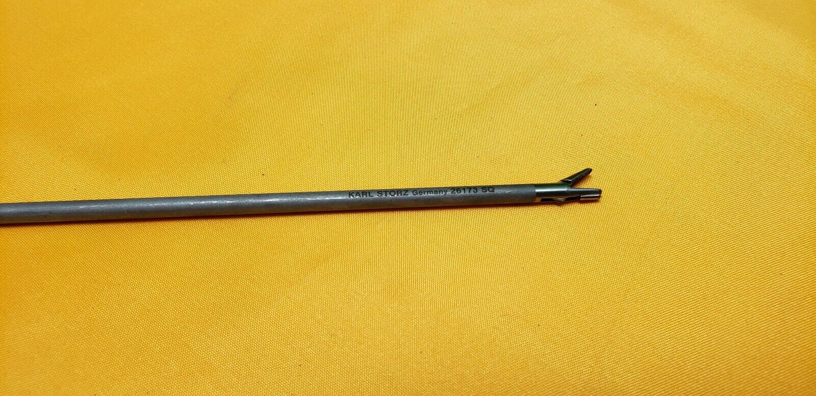 Storz 26173SQ SCARFI Needle Driver 5mm x 33cm Cheron Axial Handle W-Ratchet