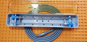 Stryker 502-555-030,555-502-010 Laparoscope 5mmx30 & 0 Deg Set Fiber Optic Cable
