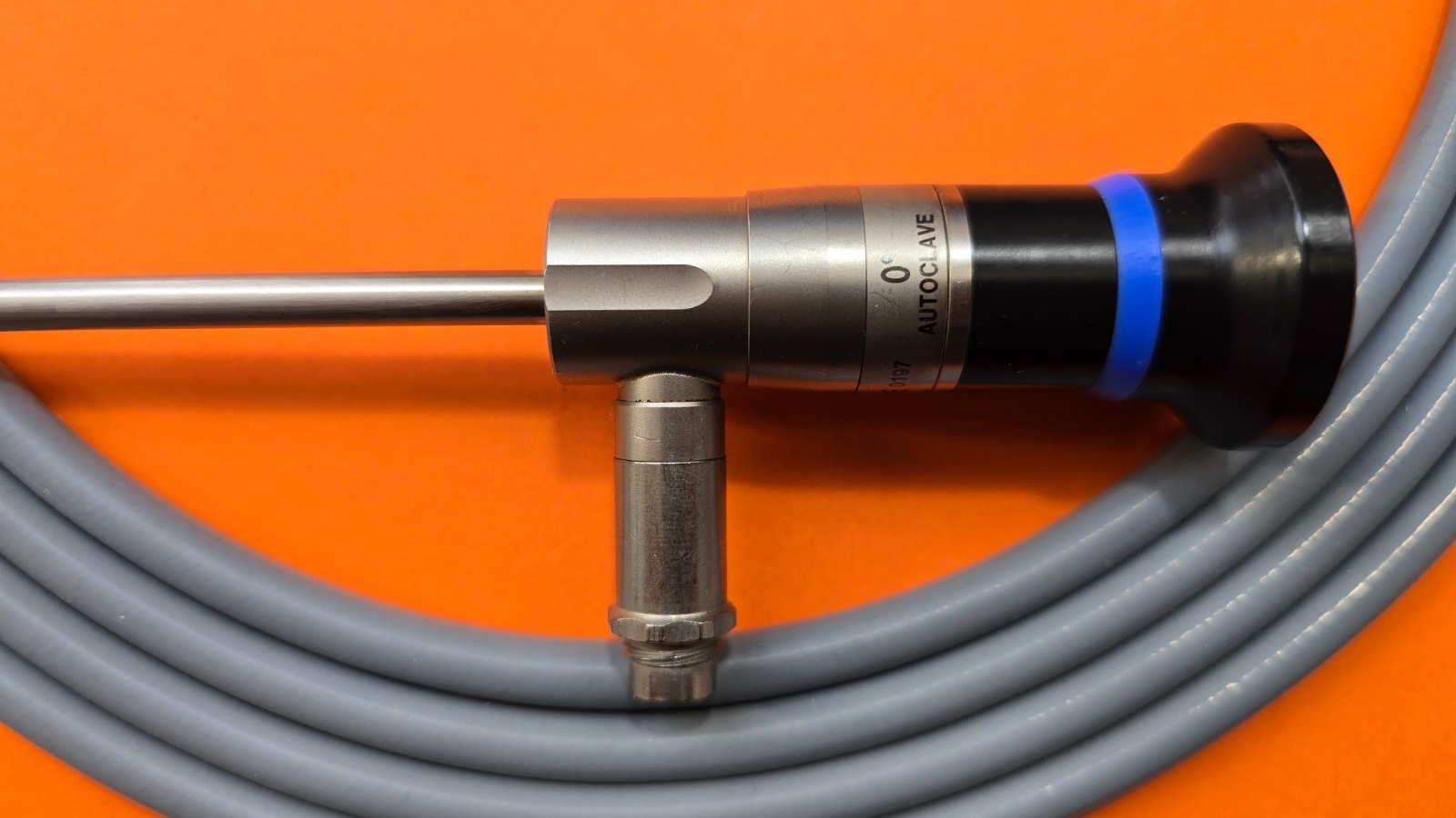 OLYMPUS Telescope 5mm x 0° Autoclavable & WA03212A Fiber Optic Cable