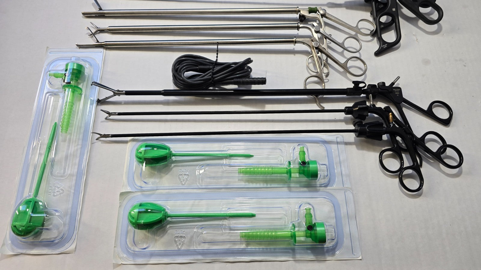 Karl Storz /Jarit / V.Mueller Laparoscopic Instrument 5mmx35cm Set of 11