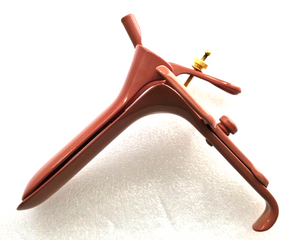 EURO-MED F-219 Surgical LEEP Graves Speculum Large with Smoke Evacuation Tube