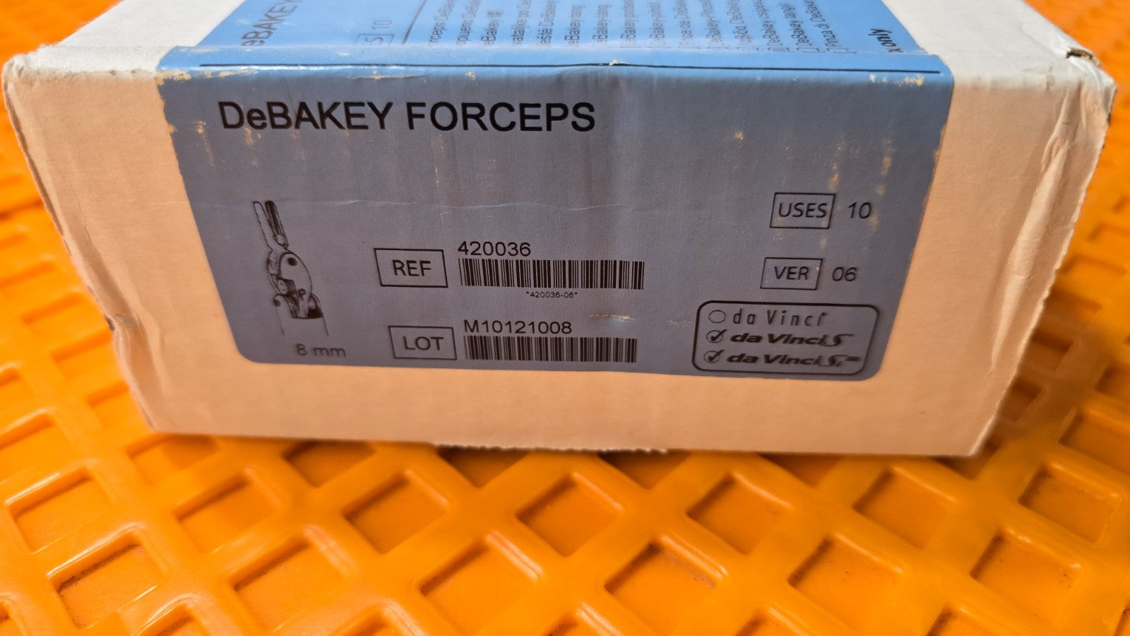 Intuitive Surgical  420036 Debakey Forceps 8mm