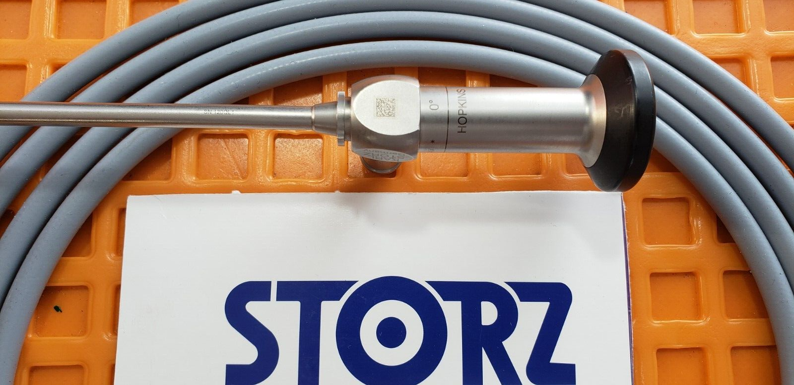 Karl Storz 26046AA 5mm x 0 Degree Telescope 30cm Autoclave & 495ND Fiber Cable
