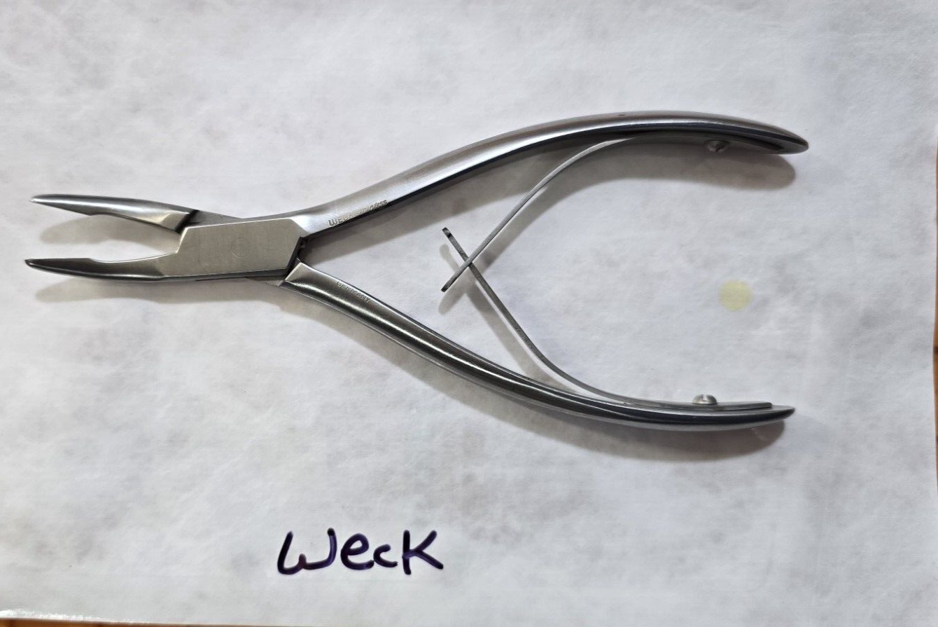 Weck Dental Blumenthal Rongeur 6.5" Curved Oral Surgical Instruments