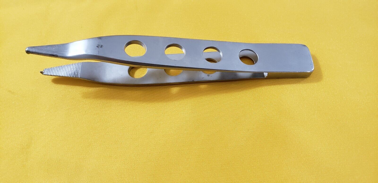 Aesculap PN 1725-5 Thumb Tweezer Forceps 6" 1x2 teeth.