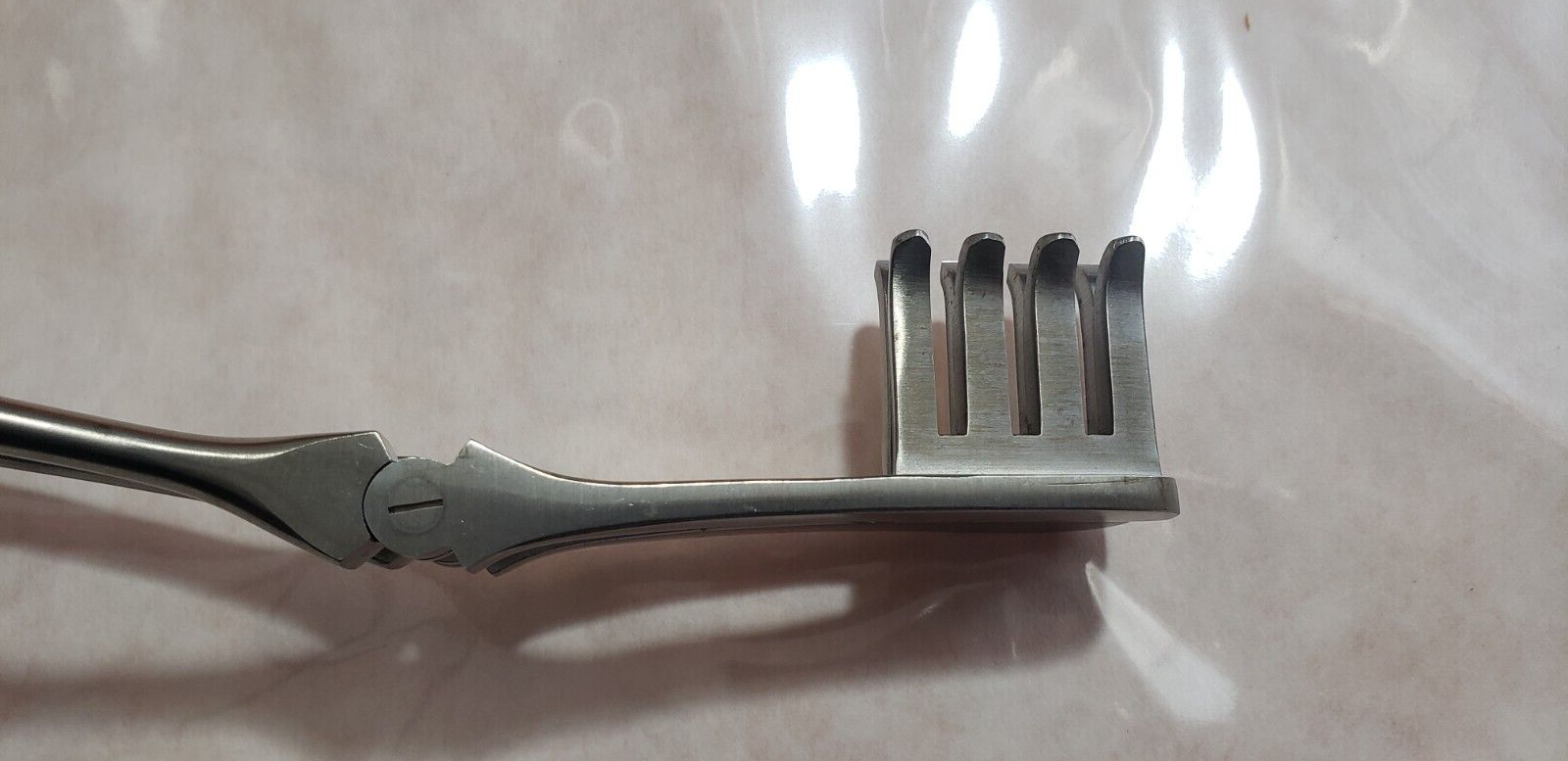 JARIT 205-221 Surgical orthopedic Beckman-Ads Retractor, 12 1/4" Blunt 4x4