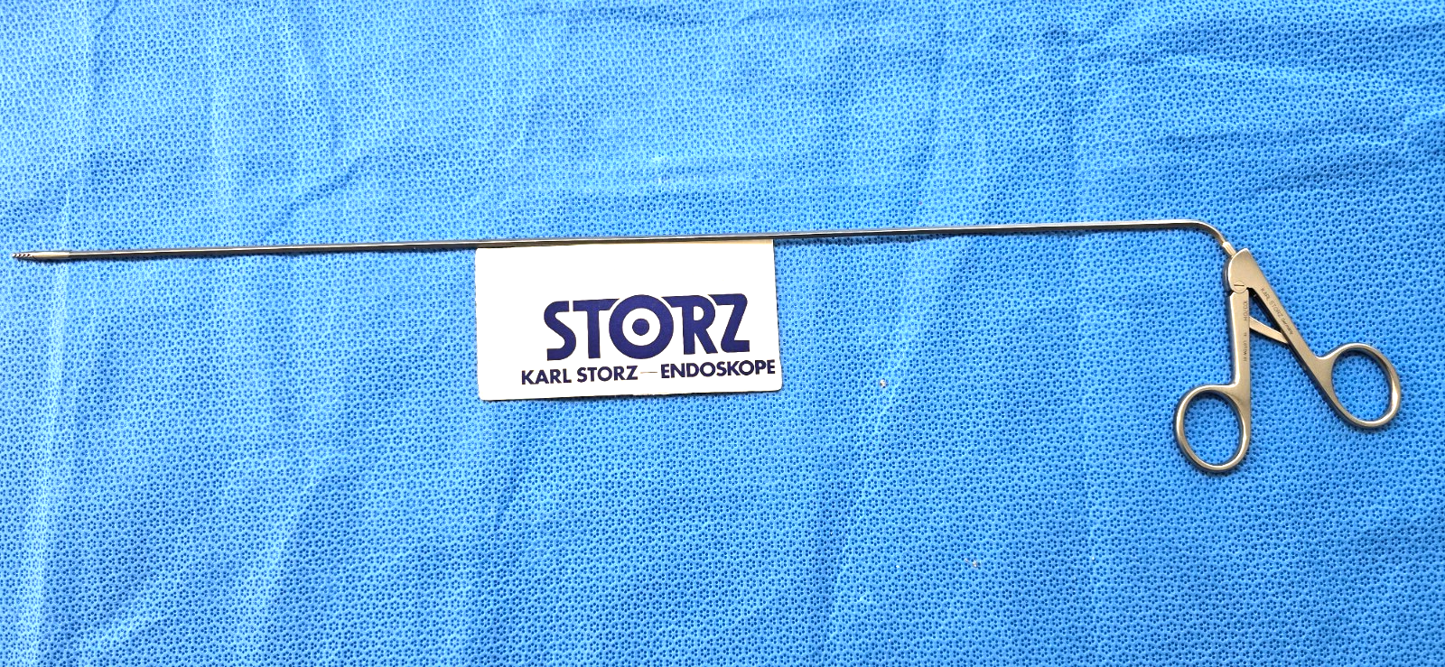 Karl Storz Surgical Alligator Grasping Forceps 2.5mm x 50cm serrated Jaws