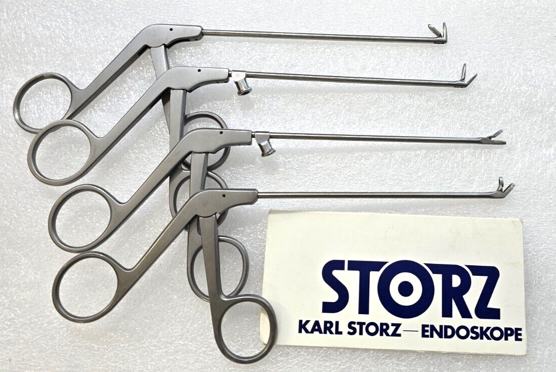 Karl Storz Surgical RHINOFORCE Forceps Set of 4 Instruments