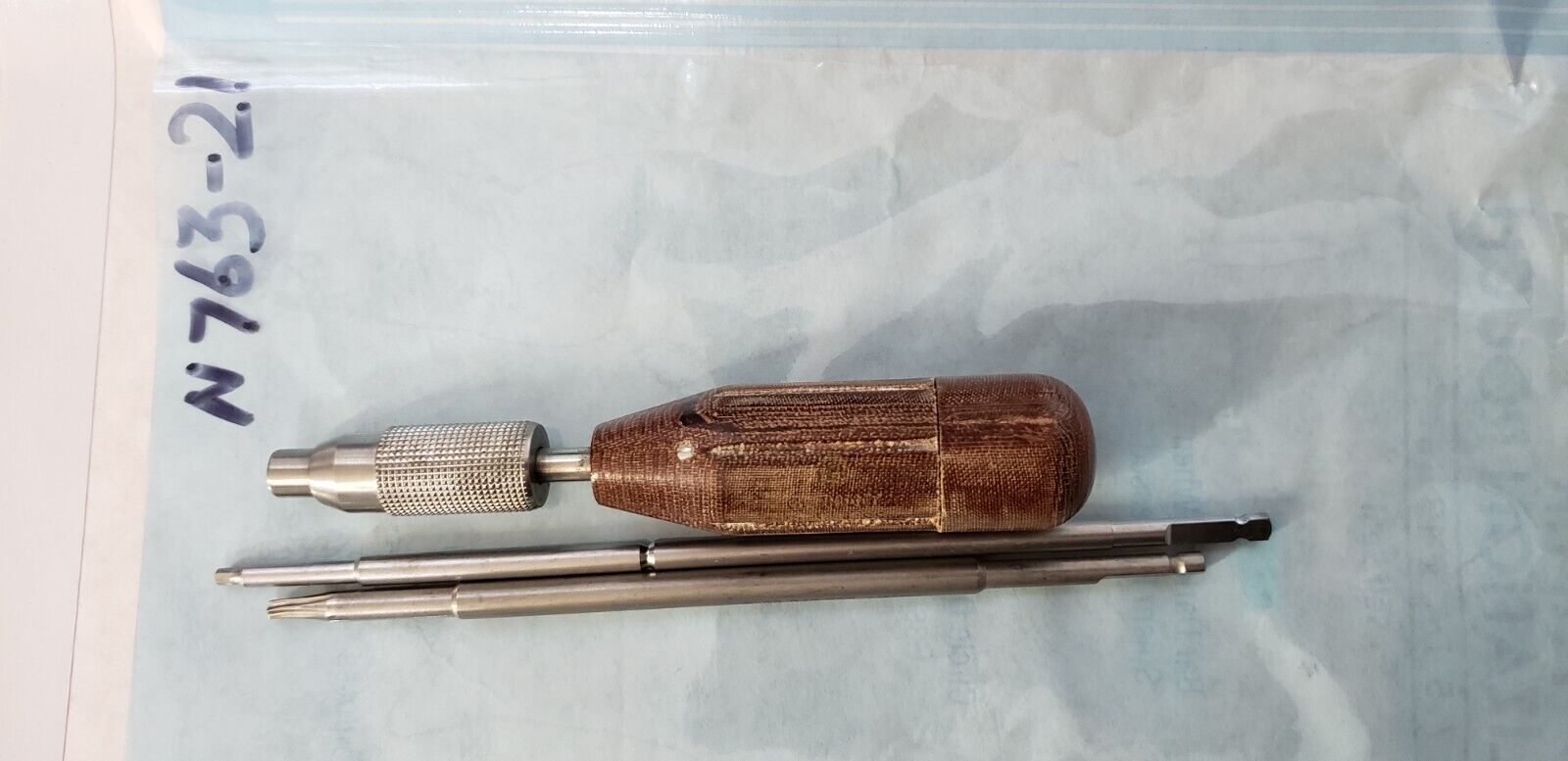 Synthes Surgical Orthopedic Cannulated Hexagonal driver set with Quick Handle