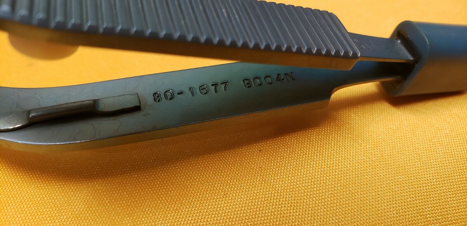 Codman 80-1677 Surgical Titanium Apfelbaum  Bipolar Forceps 45 deg down & Cord