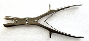 BOSS 26-1077 Surgical Stille-Luer Rongeurs 10" Straight Orthopedic Instruments