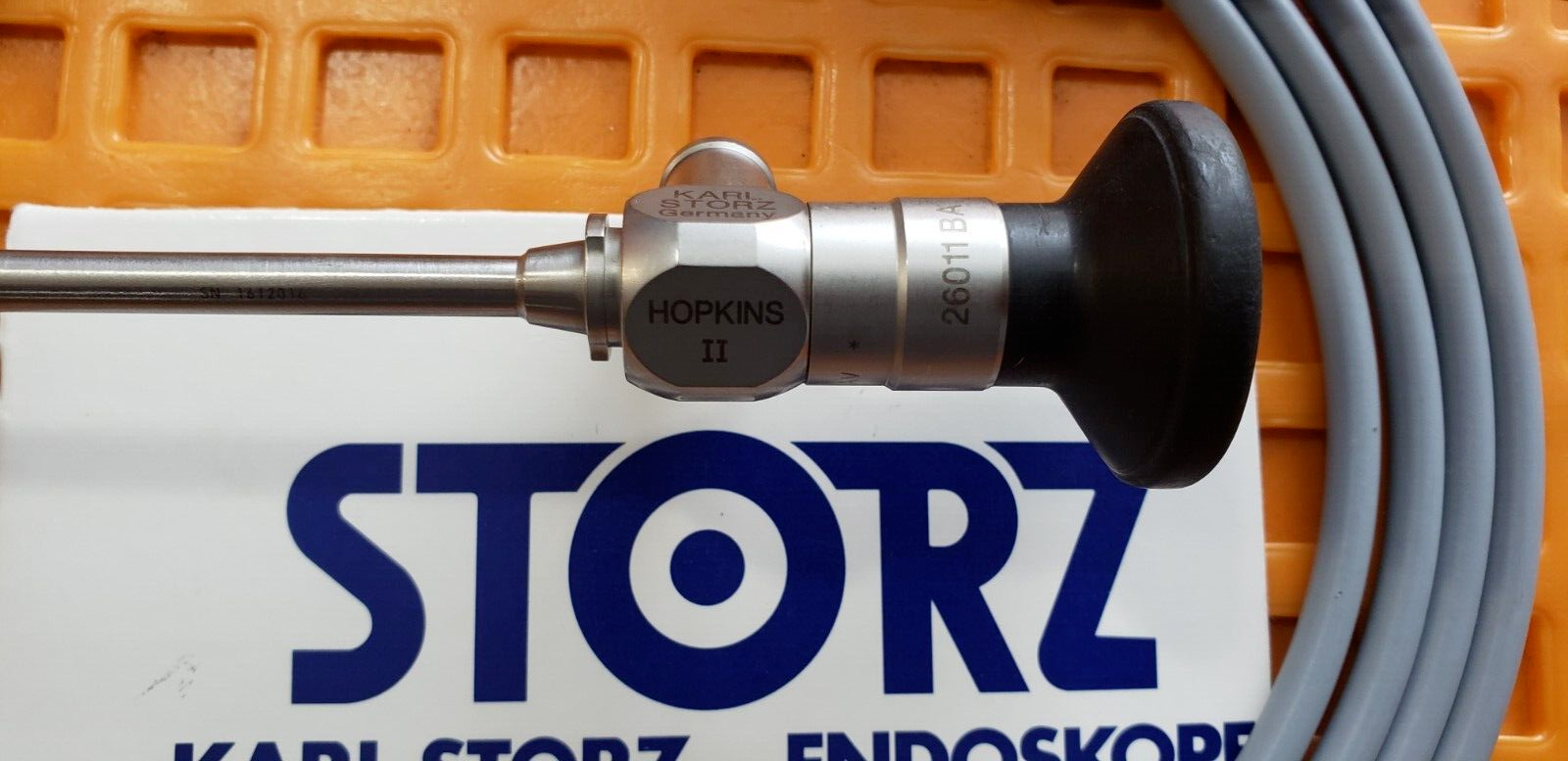 Karl Storz 5mm x 30 Degree Telescope 30cm Autoclave With 495NA Fiber Cable