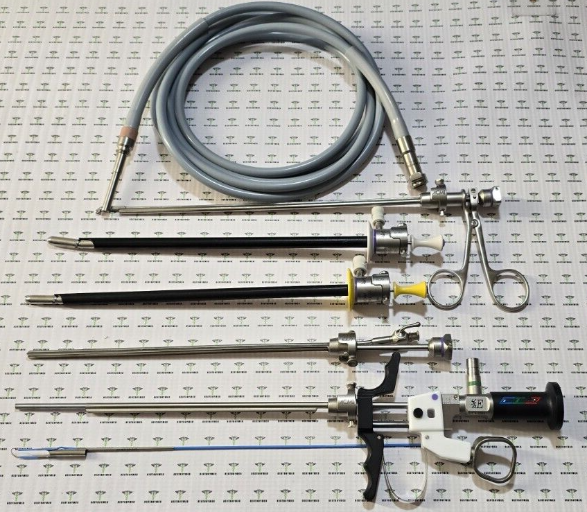 Gyrus Acmi EIWE Working Element Resection Set W- Fiber Optic Cable