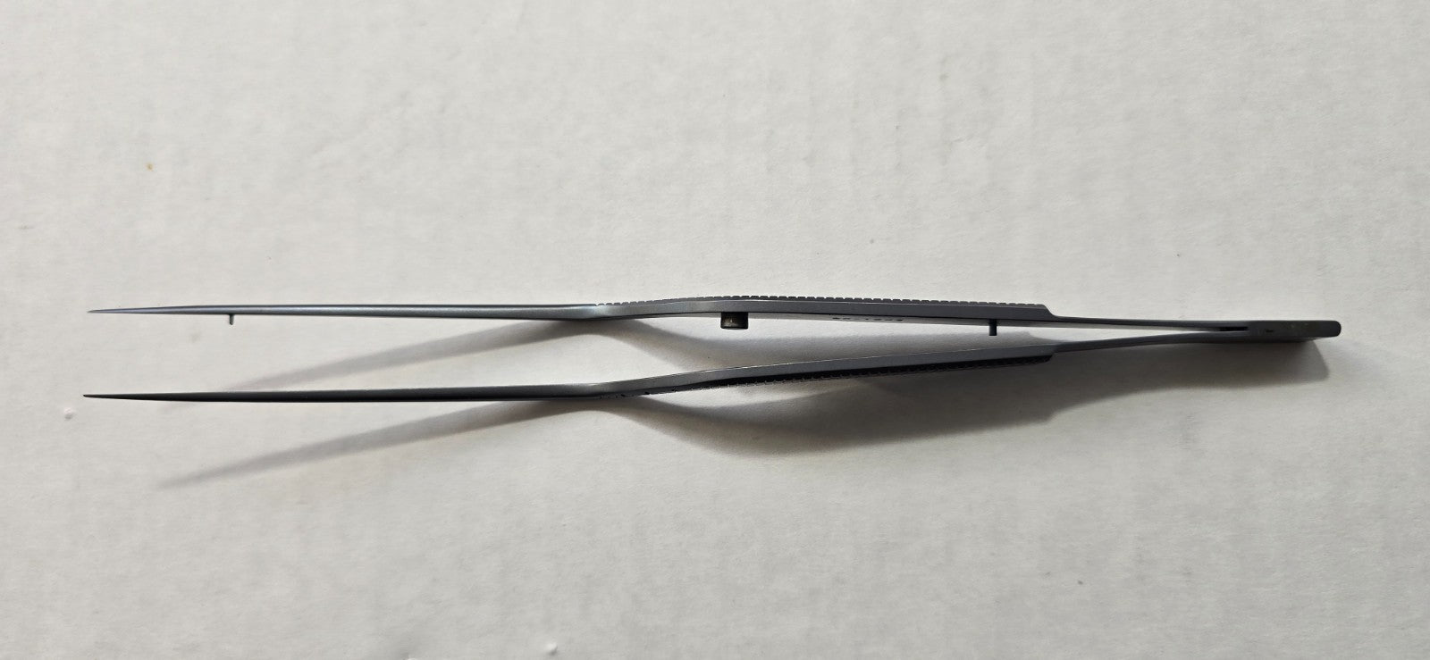 Codman 80-1503 Surgical Neuro Titanium Malis Bayonet Forceps 8 3/4" Fine Tip
