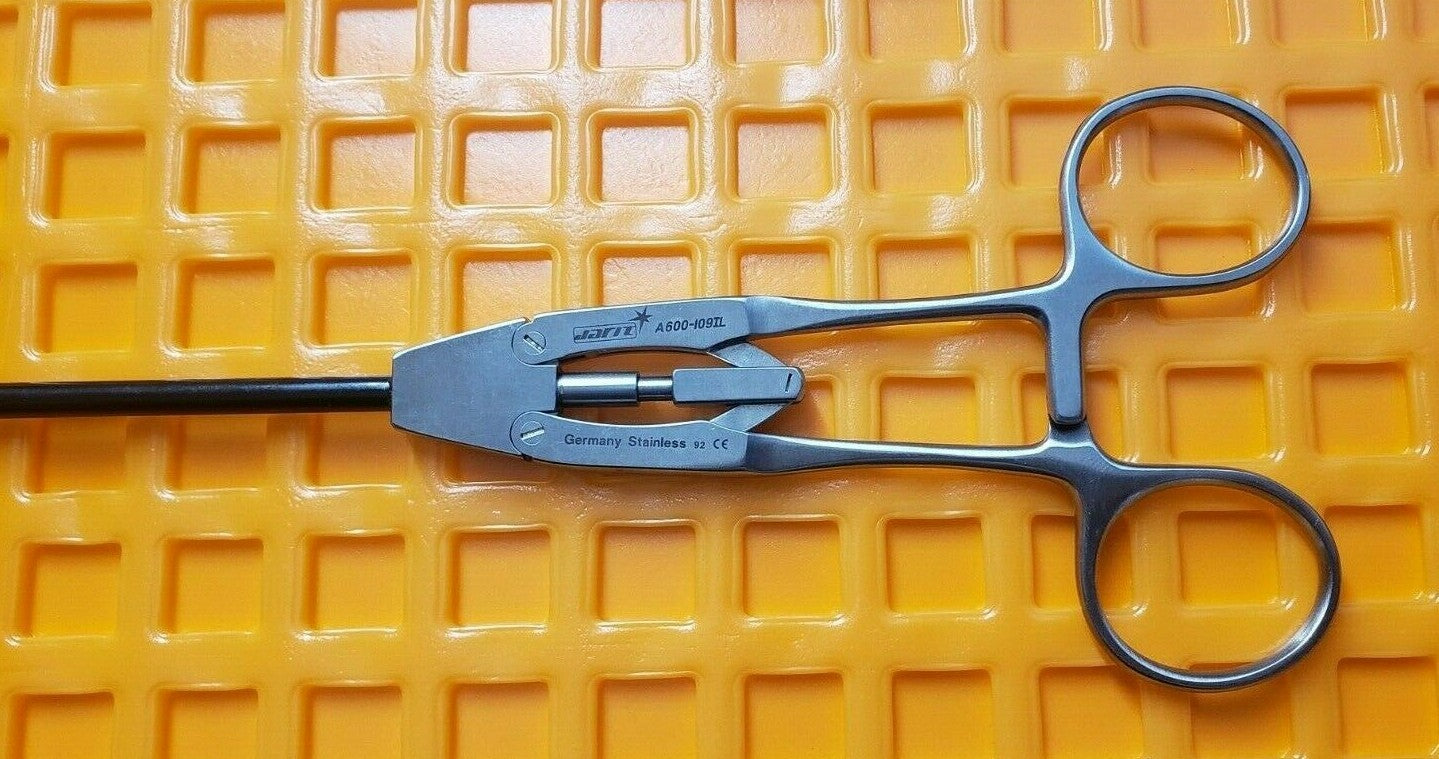 JARIT 600-109IL Laparoscopic Retraction Grasping Forceps 5mm x36cm Double Action