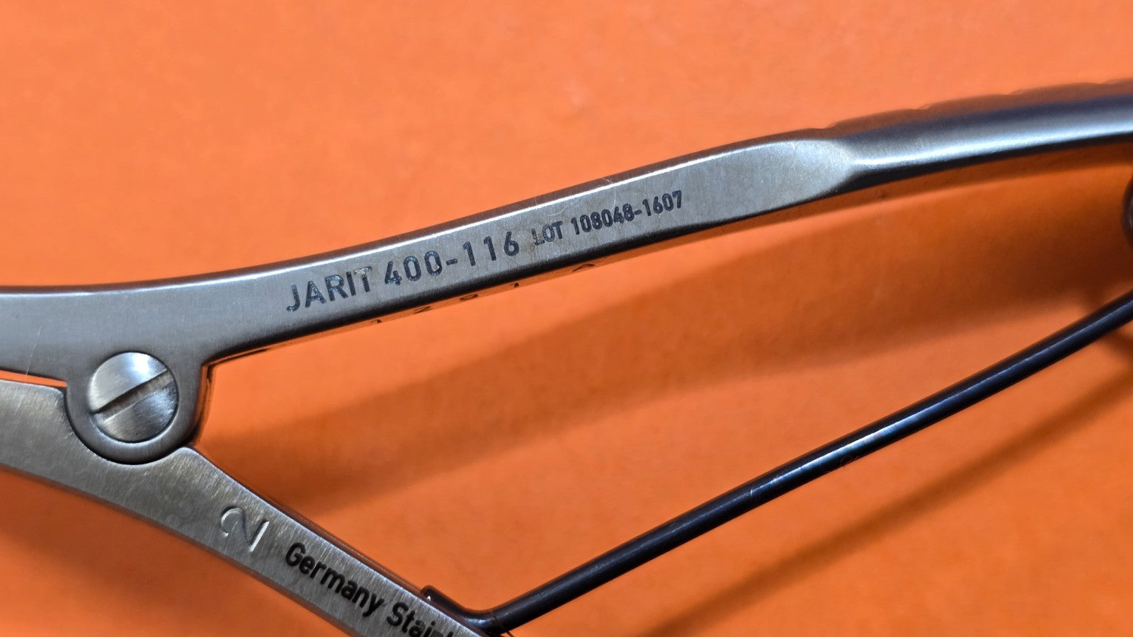 Jarit 400-116 Surgical Vienna Nasal Speculum, 5.5" Medium 32.5mm jaws.