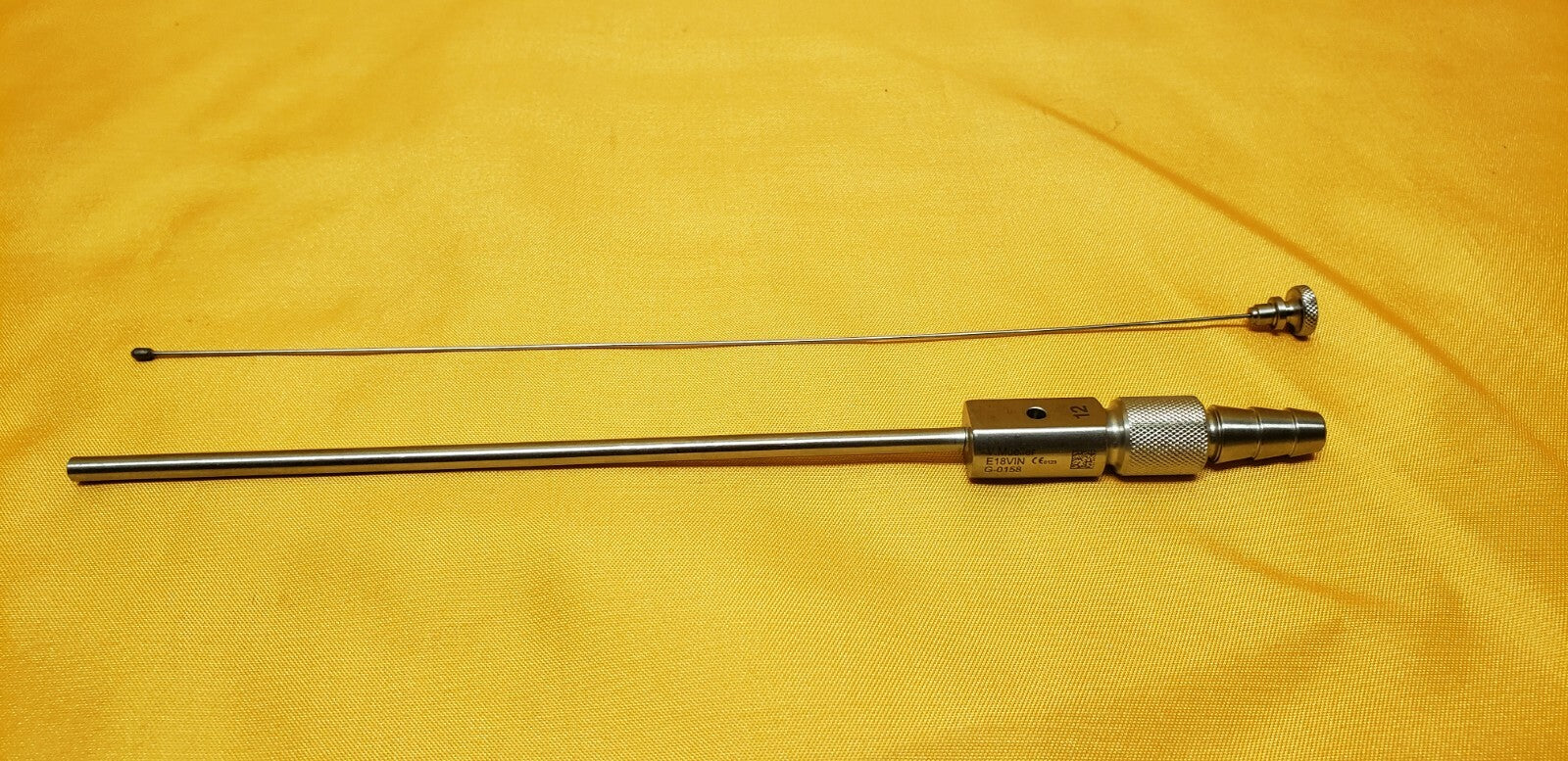 V. Mueller G-0158 Frazier Suction Tube 12Fr Straight Ent Surgical Instruments