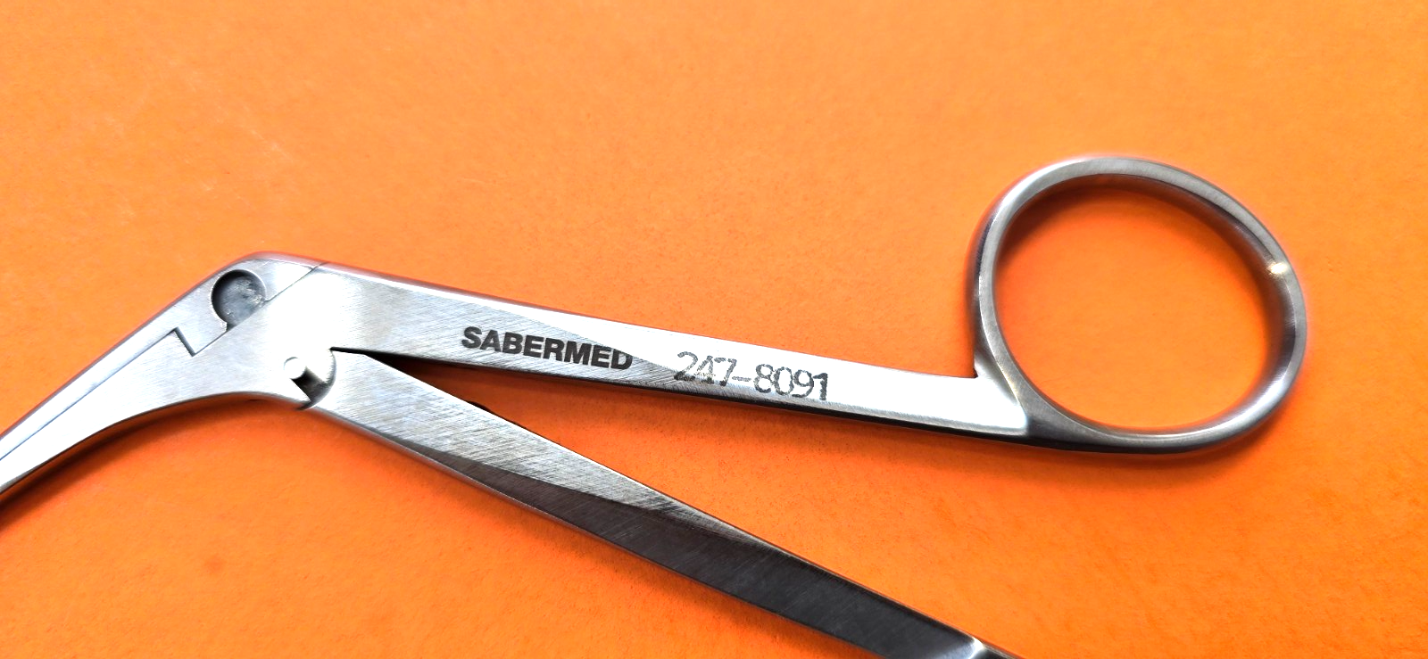 SABERMED Surgical Spurling Pituitary Rongeur 4.5" 4mmx10mm Up Angled