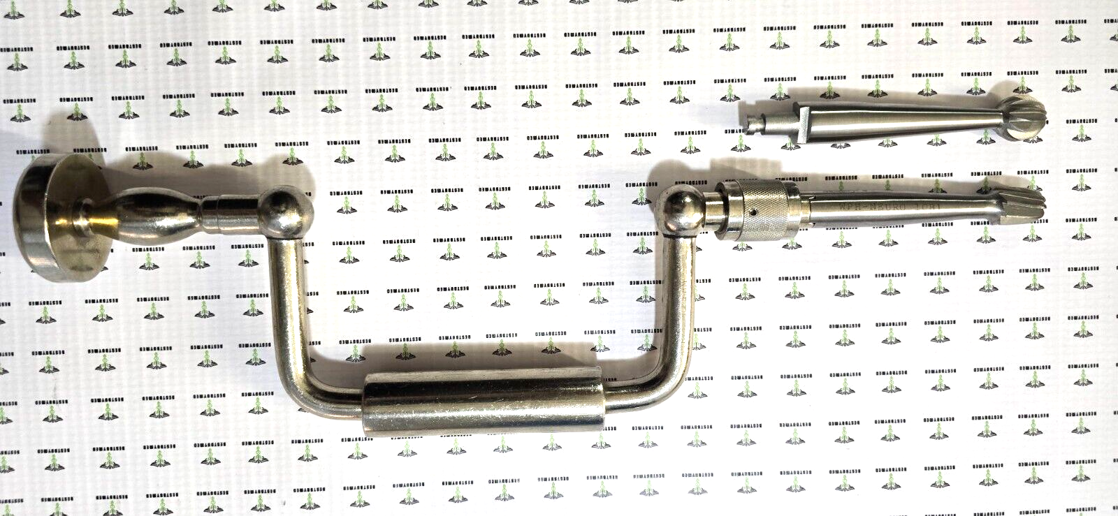 Codman Surgical Hudson Brace Hand Drill W-2 Attachments Orthopedic Instruments