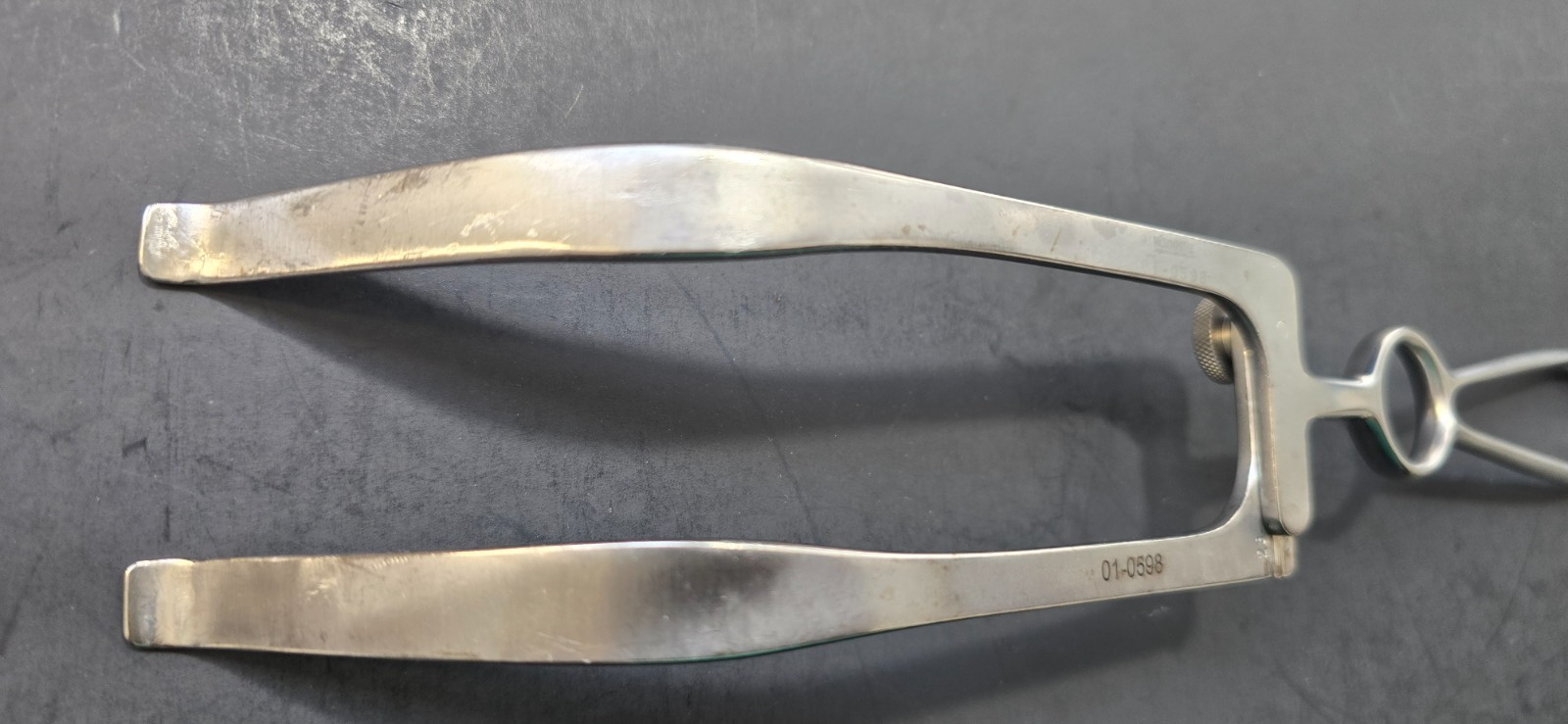 W. LORENZ 01-0598 Surgical  Palatal Retractor Double Movable Prongs
