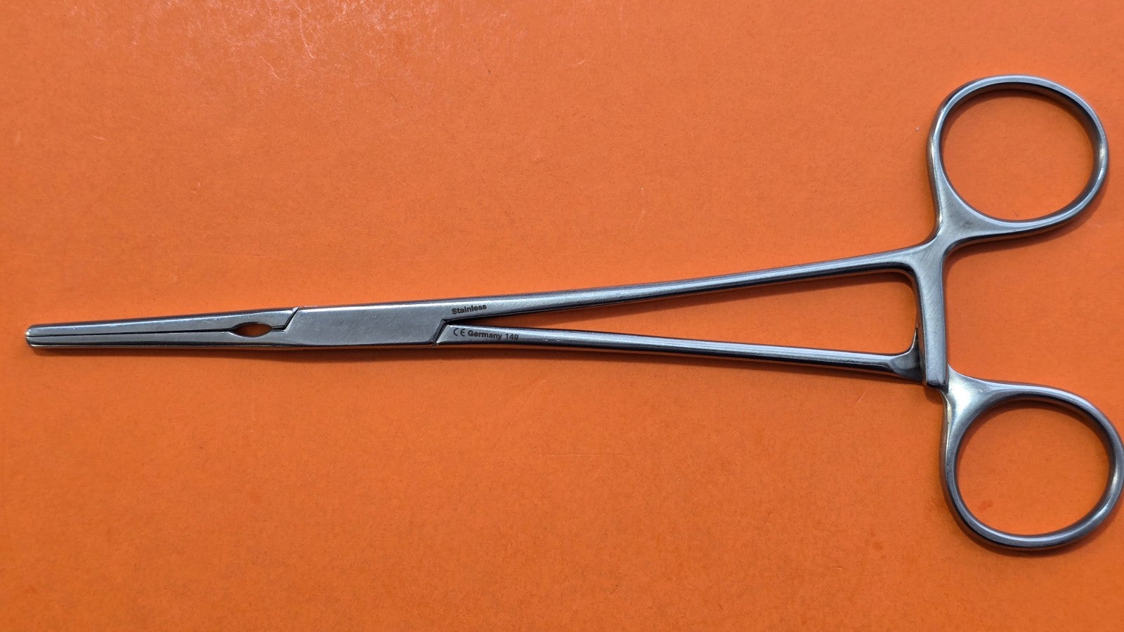 Symmetry 37-1160 Surgical Debakey Ductus Clamp 7 3/4"  Straight jaws
