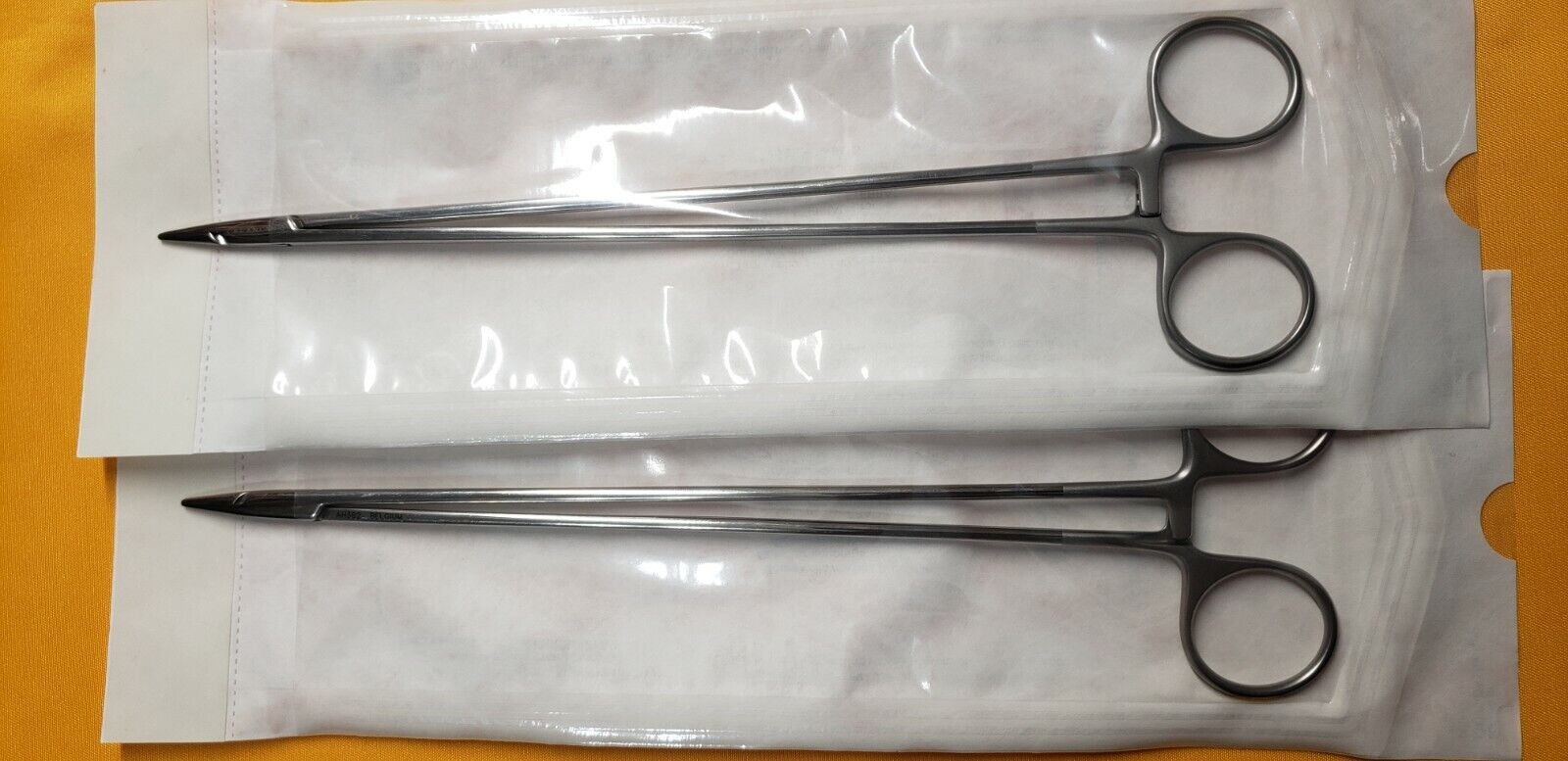 SCANLAN 6006-40 Surgical Diamond Dust Micro Needle Holder, Straight 10"
