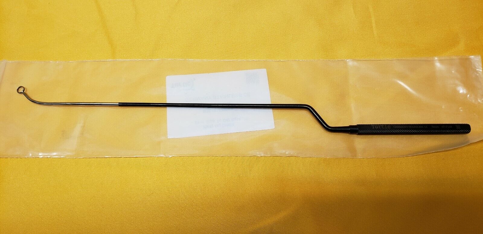67-7168 Orthopedic Neuro Opti-Length Hardy Curette 5mm Tip Bayonet 330mm