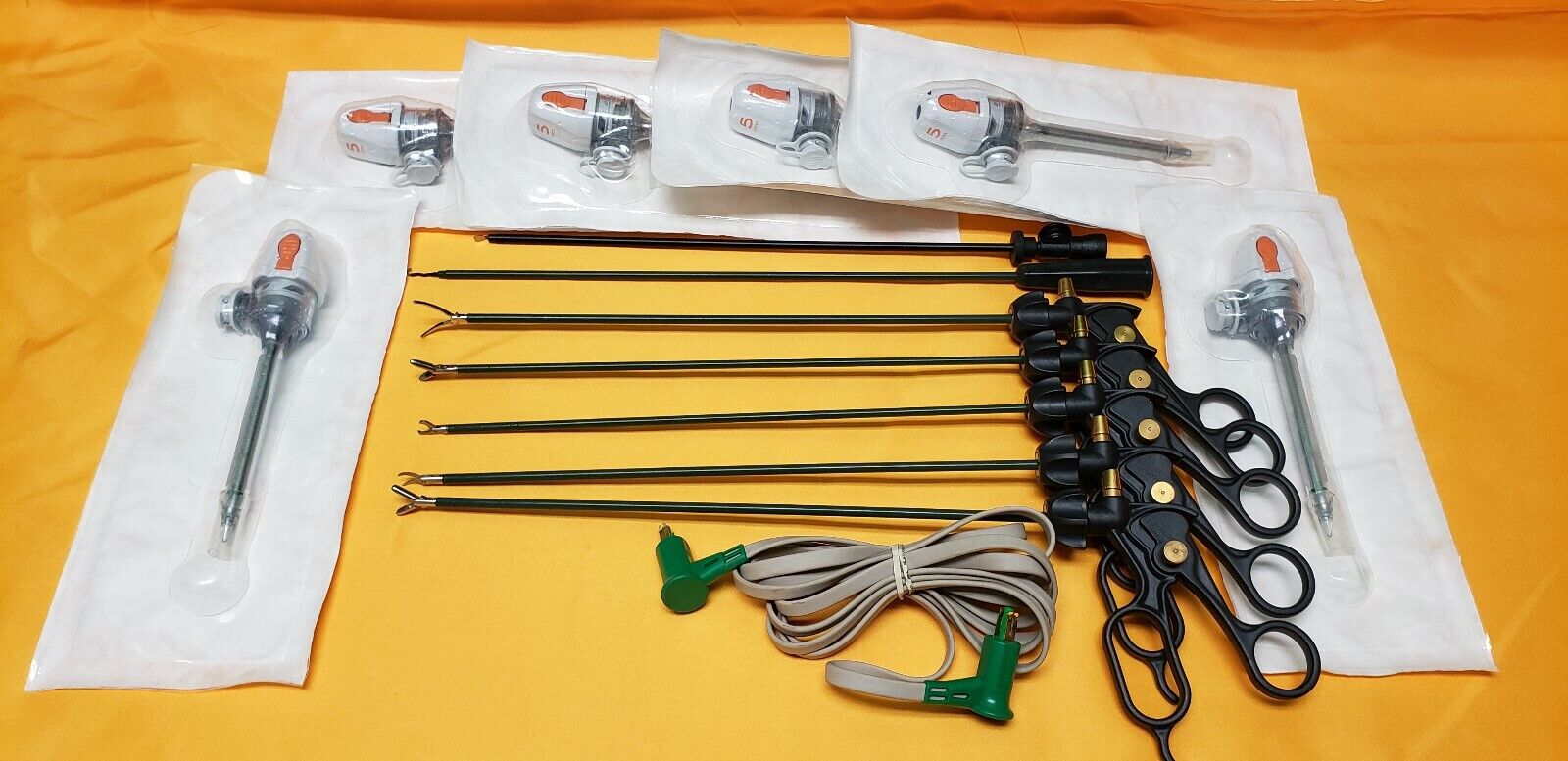 Storz/ Encision Surgical Laparoscopic 5mm x 32cm Monopolar Handle Cable & 5mm