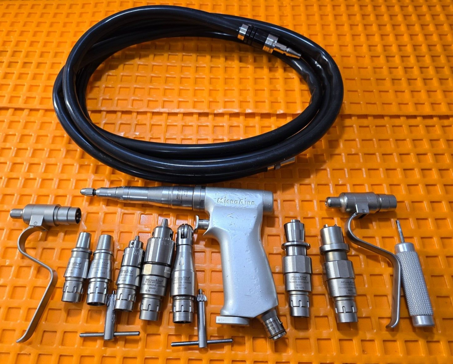 MicroAire Instruments Orthopedic Smart Driver with Hose & Attachments