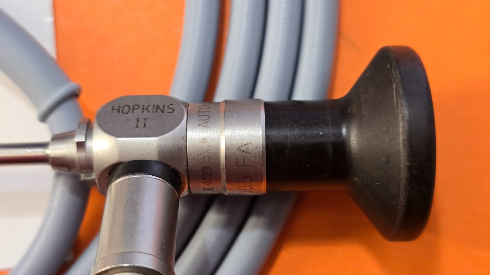 Karl Storz 27005 FA telescope 4mm x 12* & Sheath  495ND Fiber Optic Cable.