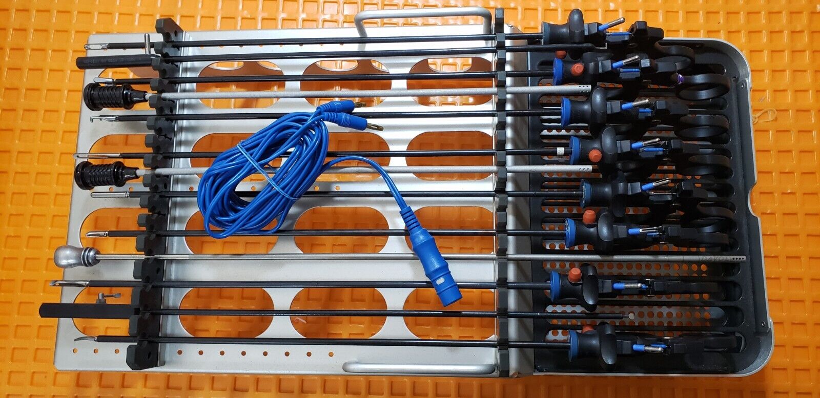 OLYMPUS Surgical Laparoscopic Instruments 5mm x 34cm Set of 14 with Tray