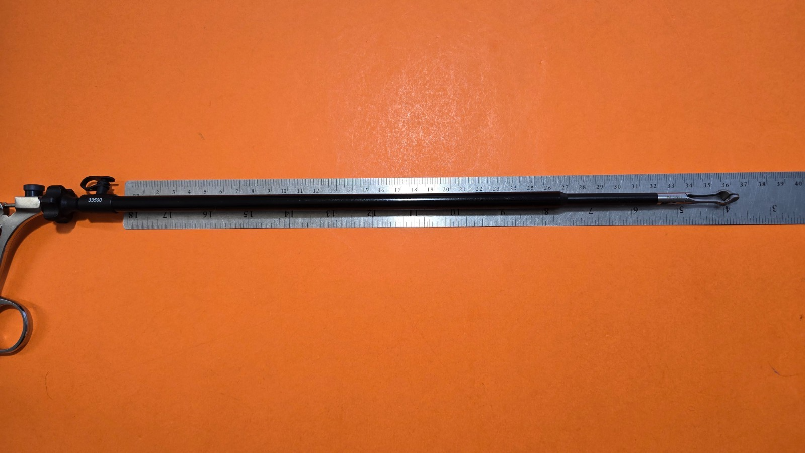 Karl Storz 33510 BL Babcock Forceps 10mm x 36cm Ratchet Handle 33133