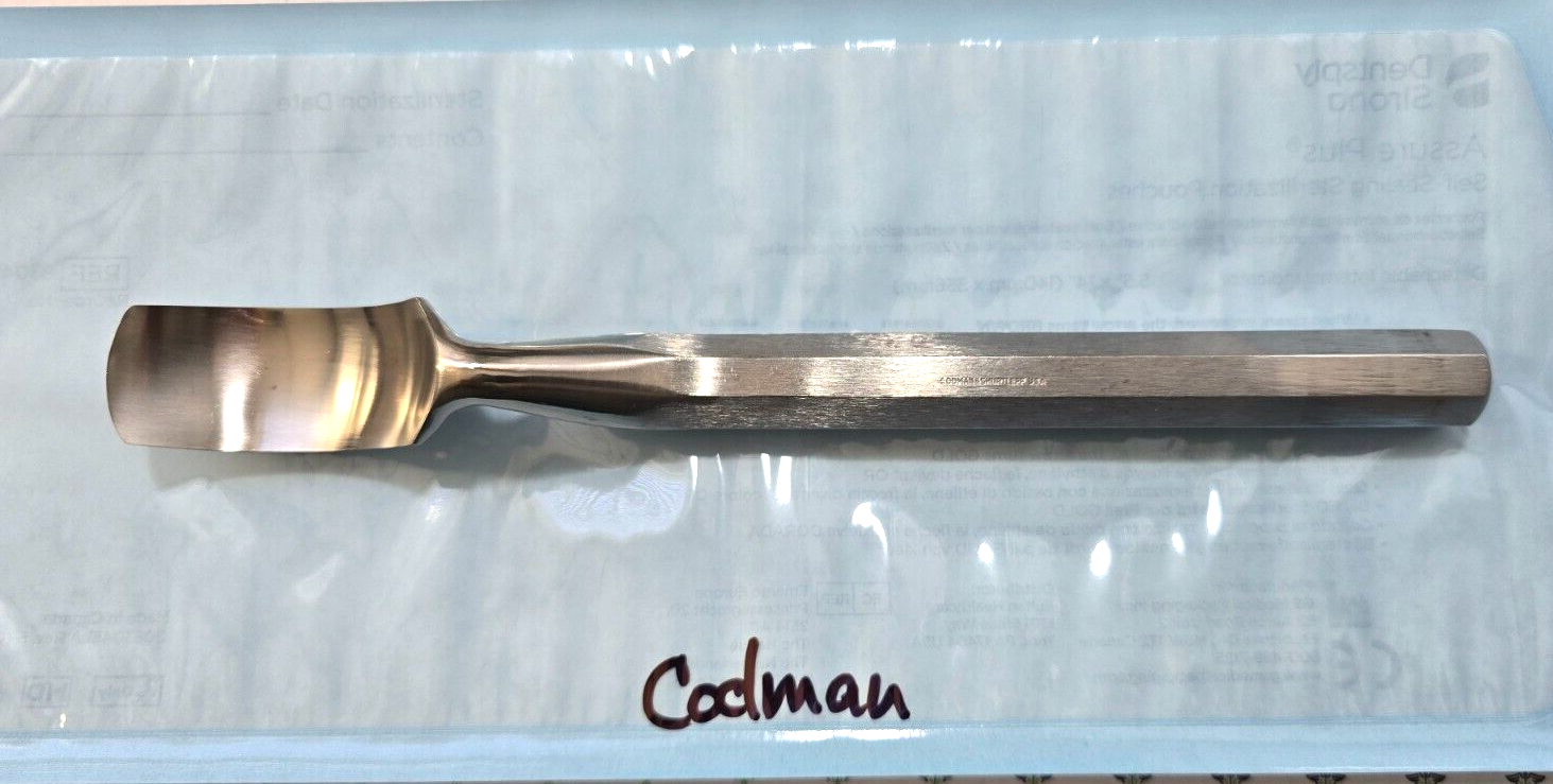 Codman Surgical Orthopedic Acetabular Gouge 9" Full Curved