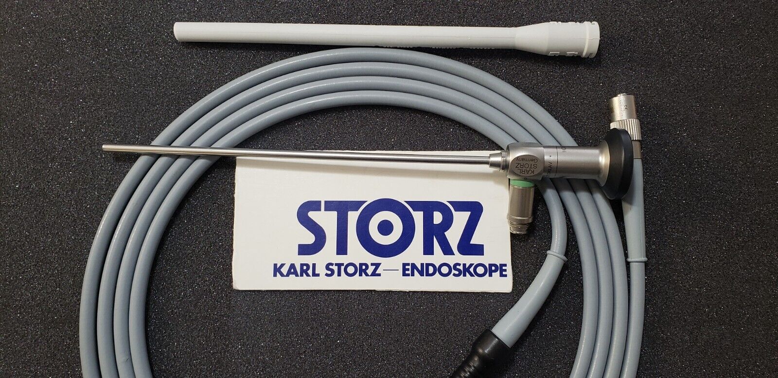 Karl Storz 7230AA Arthroscope 4mm x 0 Degree 18cm & 495ND Fiber Optic Cable