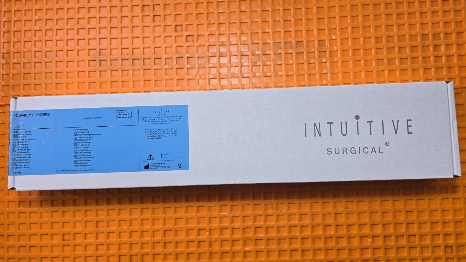 Intuitive Surgical  420036 Debakey Forceps 8mm