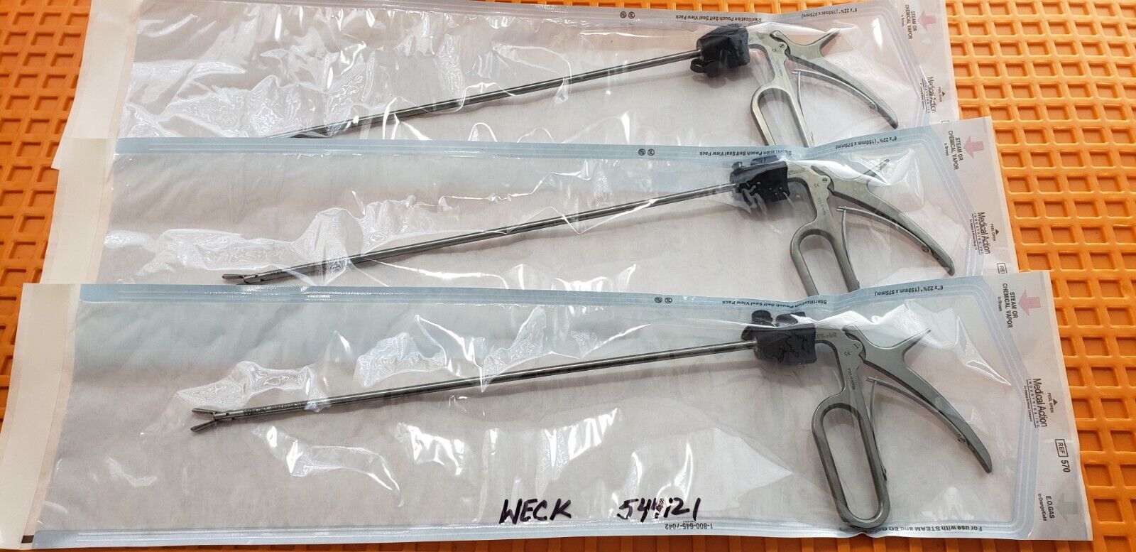 Weck Surgical Laparoscopic 5mm Removing Forceps REF: 544121