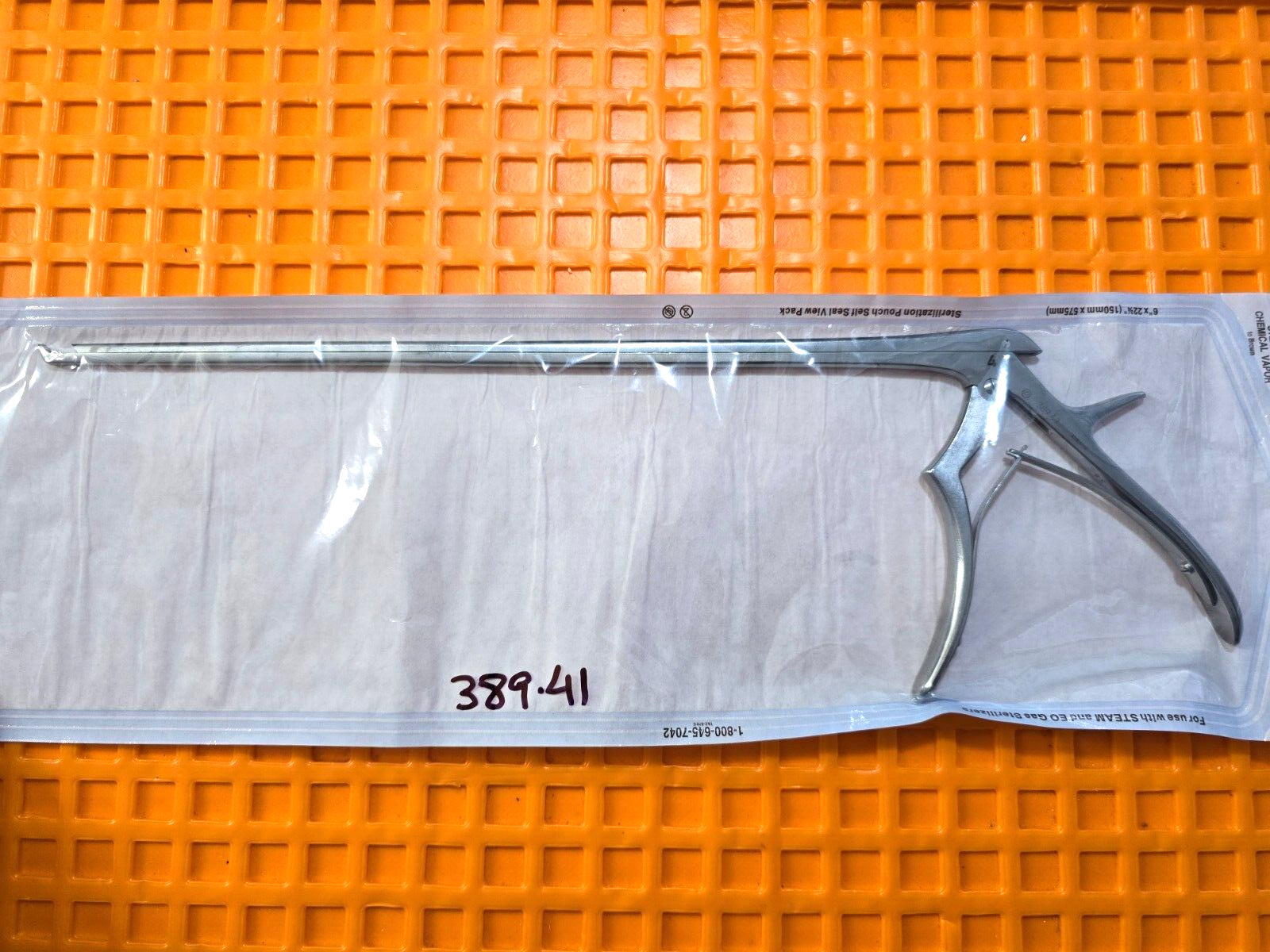 Swiss Surgical Orthopedic Kerrison Rongeurs 4mm Up 40 Degree 13" Shaft