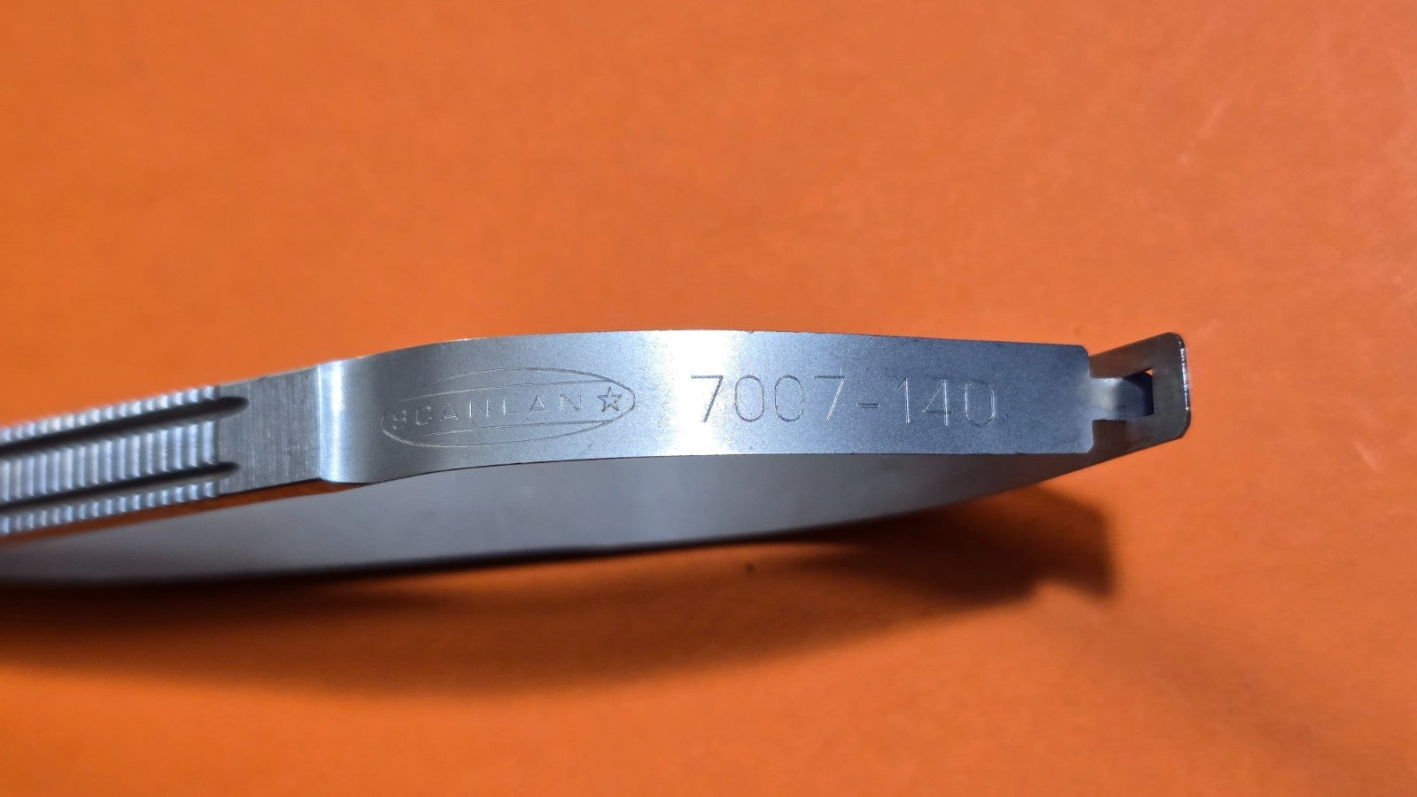SCANLAN 7007-140 Surgical Vannas Scissors 6.75" Angled Micro Blades