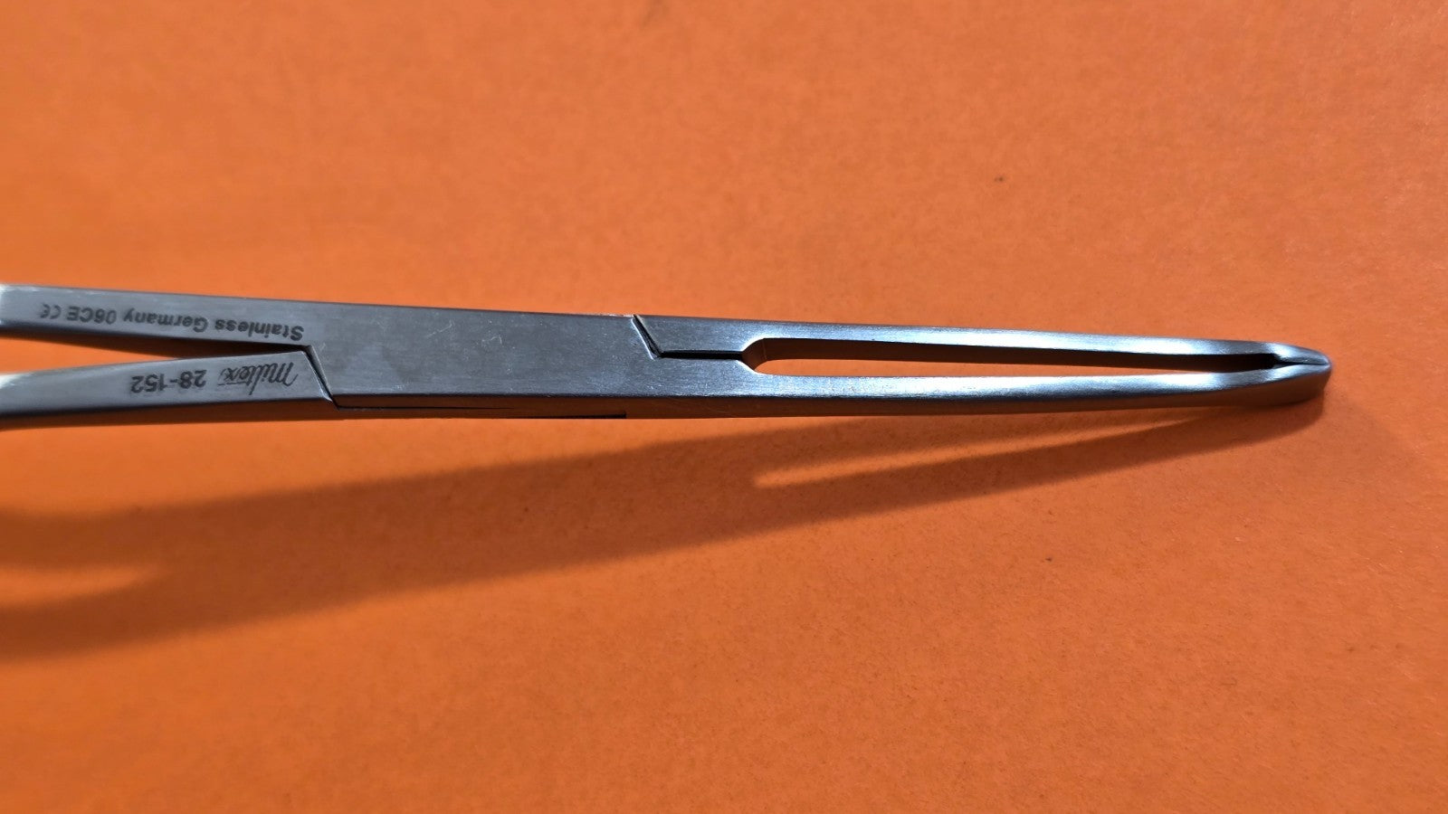 Miltex 28-152 Surgical McGivney Angled Shanks Forceps 7.5"