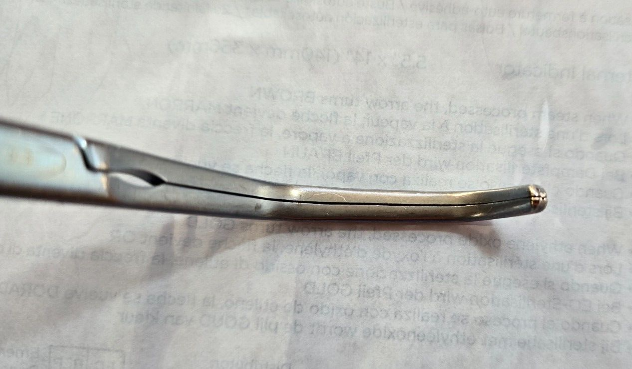 SCANLAN 3003-80 Surgical Titanium Satinsky Debakey Vascular Clamp Large 30cm