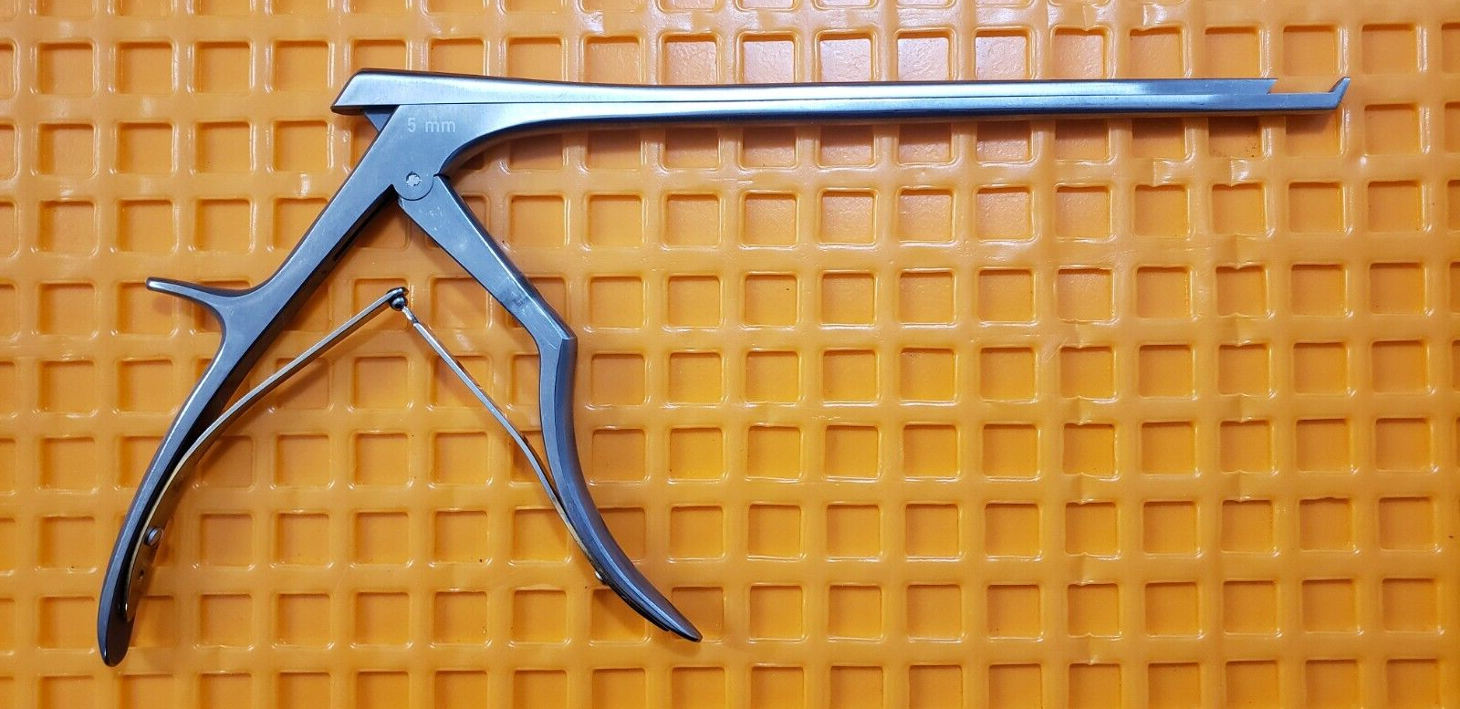 Ruggles RB4925 Surgical Orthopedic Kerrison Rongeurs 5mm Up 9" x40 Degree