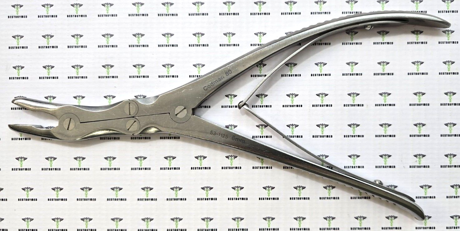 Codman Surgical Orthopedic Leksell Rongeurs 8mm Tip Double Action