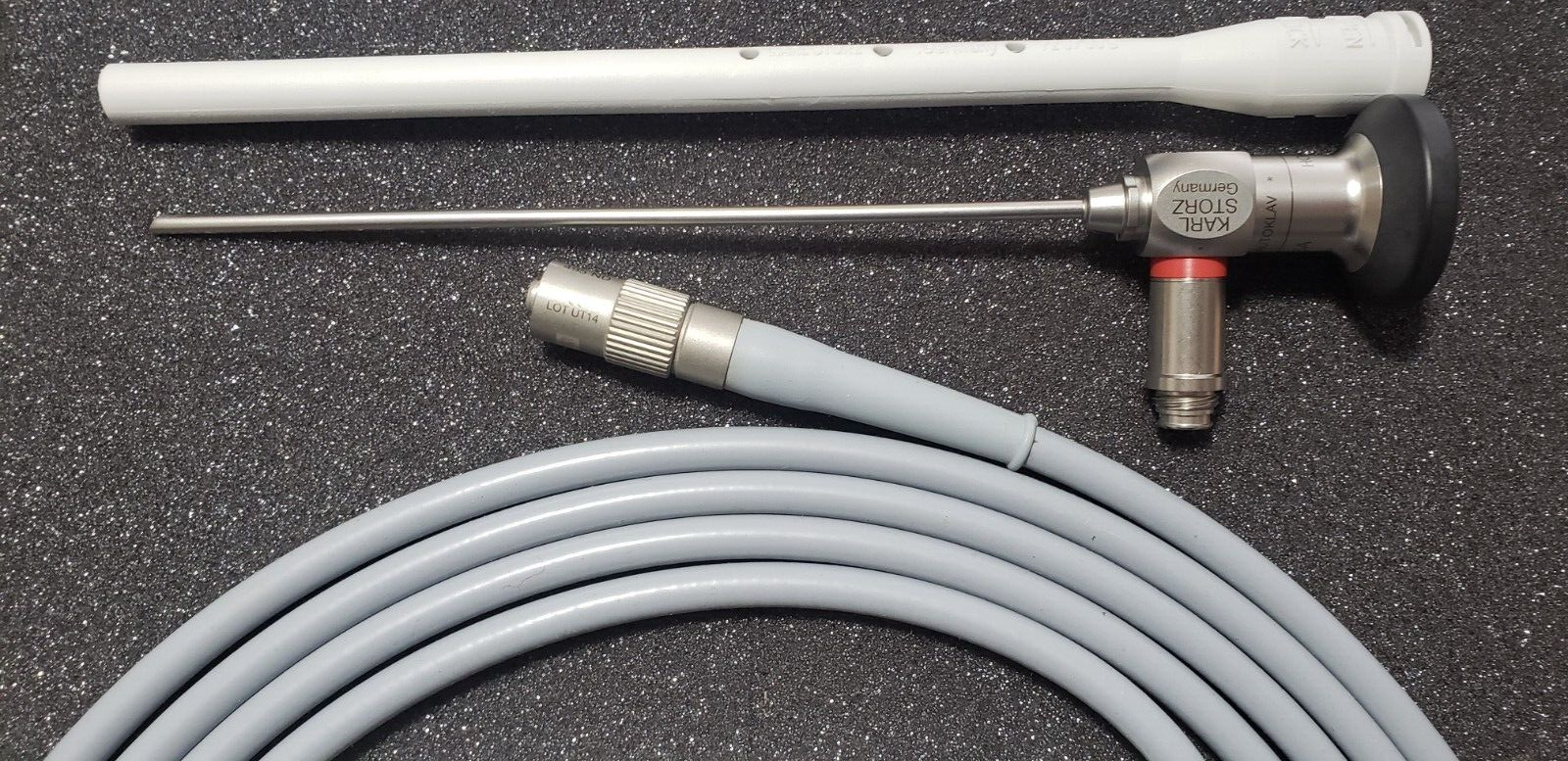 Karl Storz 7200BA Telescope 3mm x 30 Degree 14cm & 495ND Fiber Optic Cable