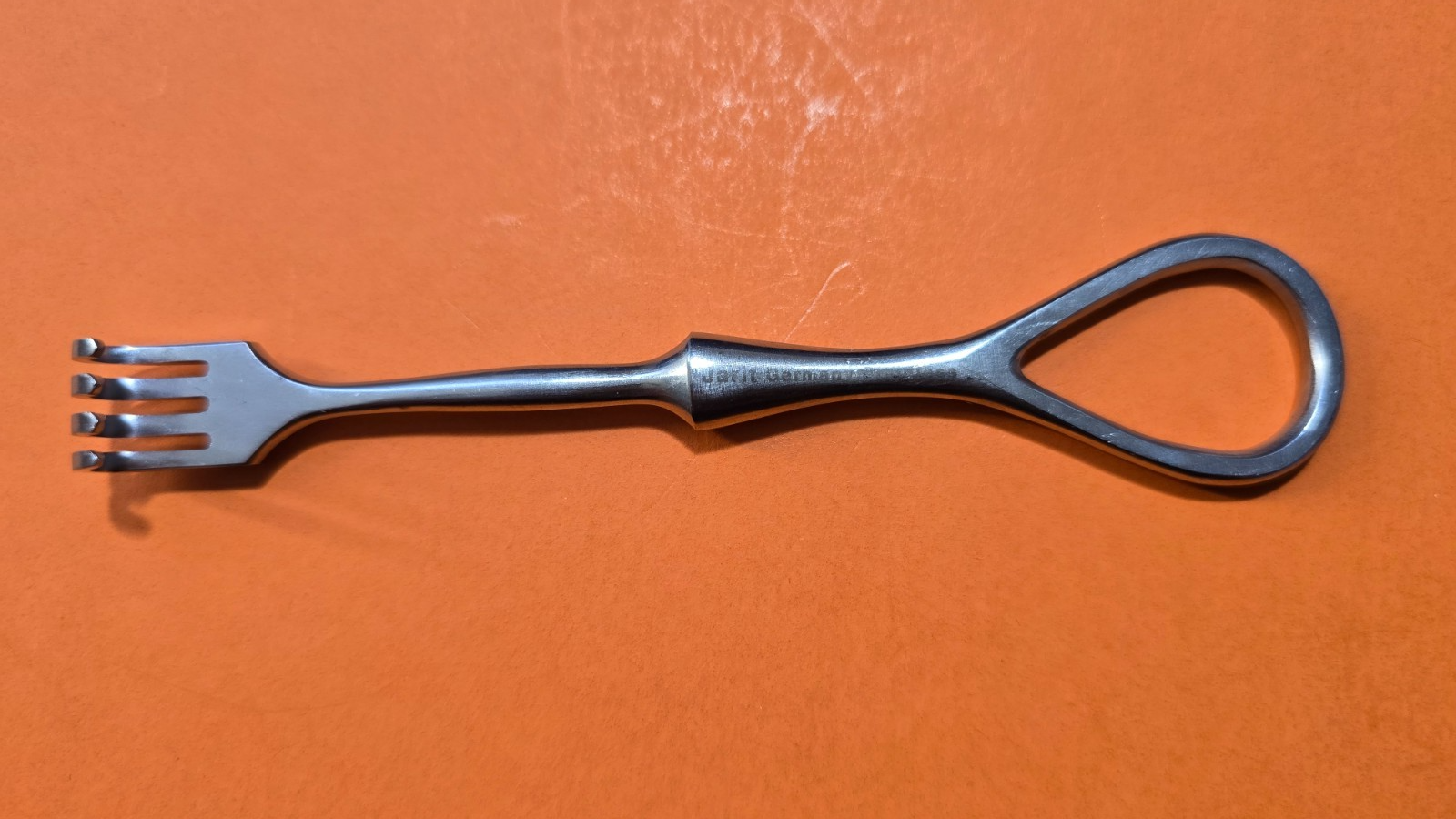 Jarit Surgical Volkman Retractor 4 .5" Blunt 4 Prongs